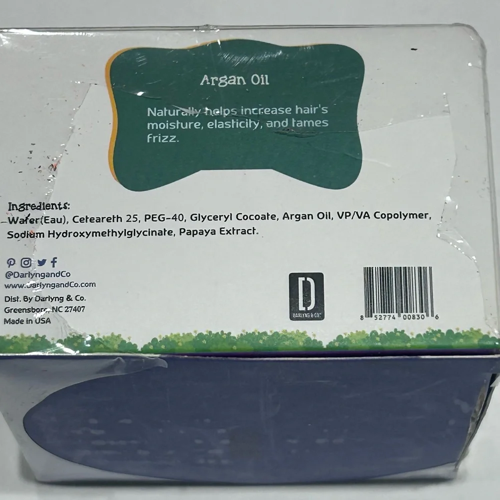 DarLyng & Co. Smoothing Edge Pomade 4oz – No Flakes, Frizz Control Hair Edge Gel